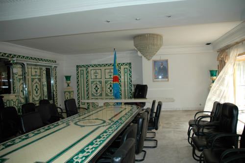 Mobutu's Palace Dining Room, From ImagesAttr