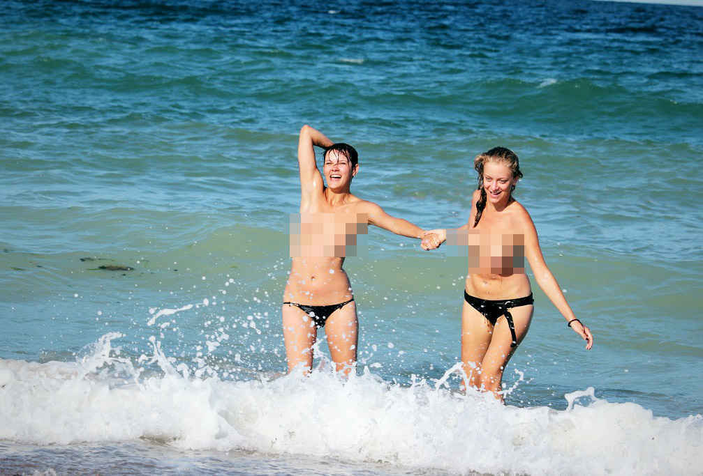 Nude Beach Families