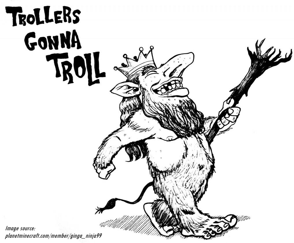 Trolling, What does trolling mean?