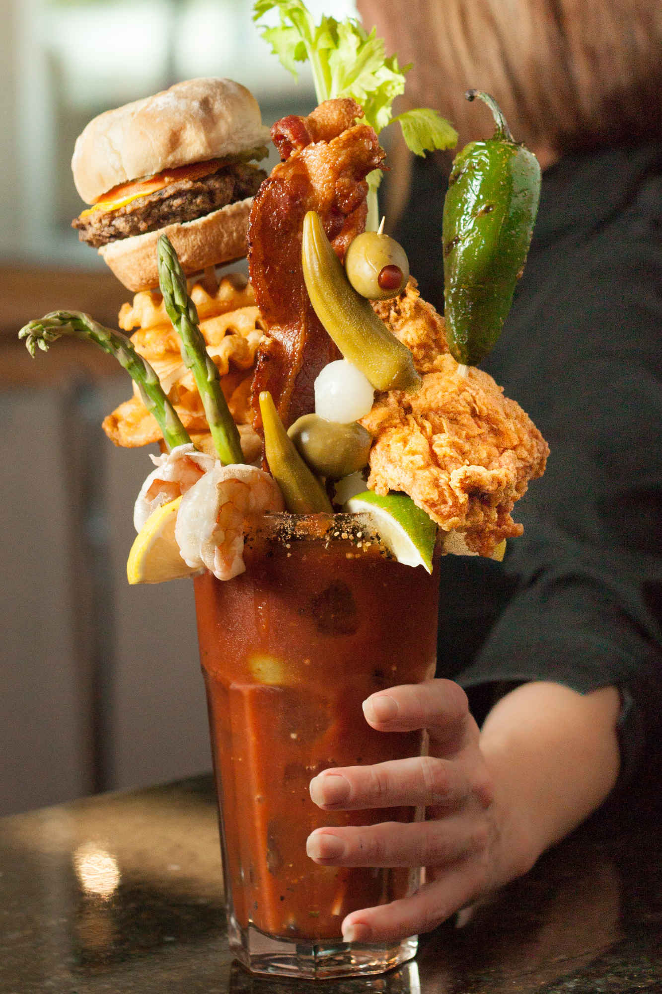 The 12 Craziest Best Bloody Marys In America Huffpost Life