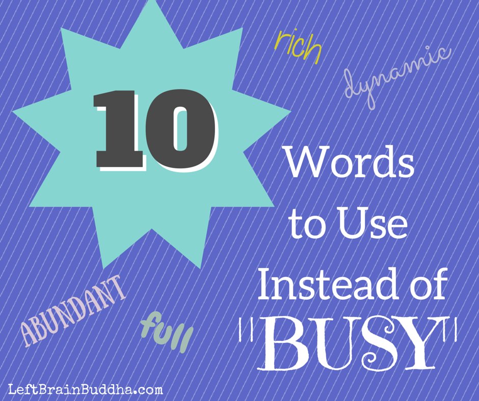 Busy Time Synonym