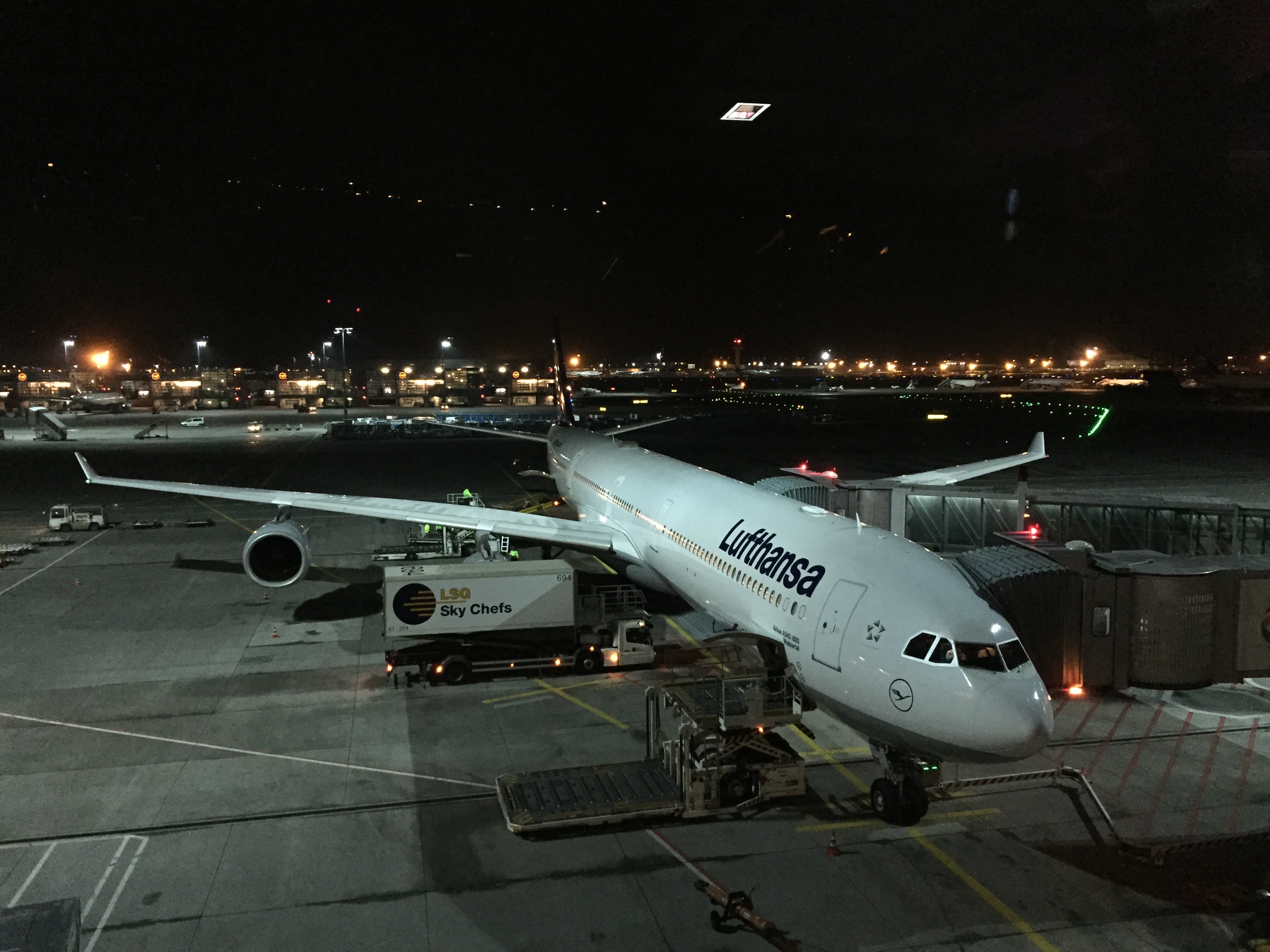 Lufthansa First Class to Frankfurt | HuffPost