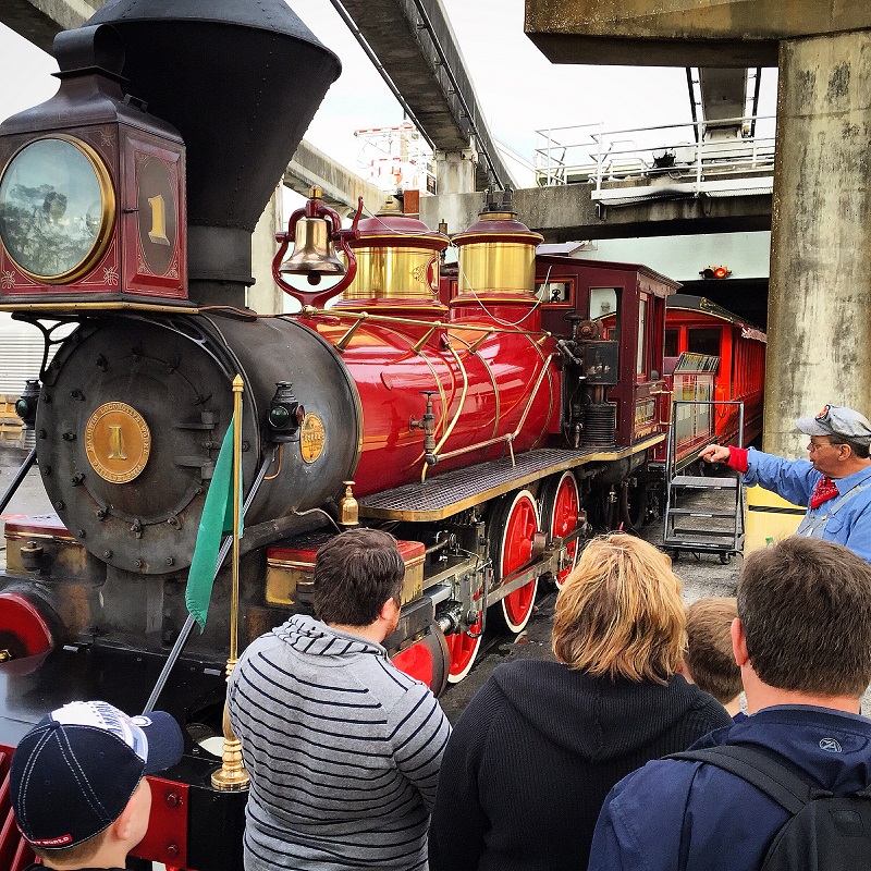 Walt disney best sale backyard train