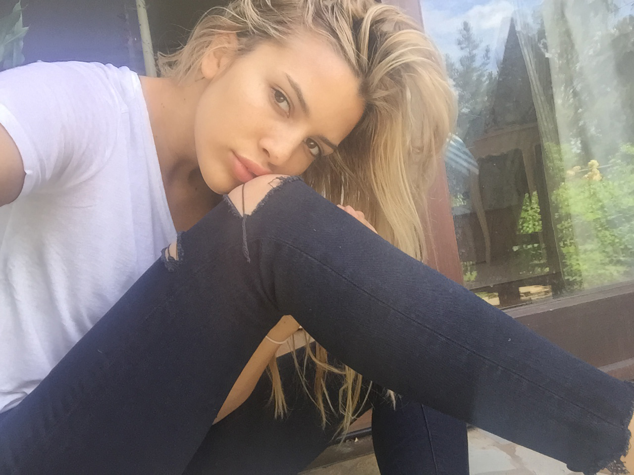 Denim Selfies 10 Models In Their Favorite Jeans Huffpost