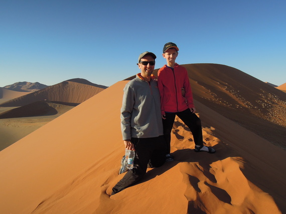 Climbing Sossusvlei's Famous Dune 45