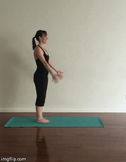 Standing Toe Touch Stretch 