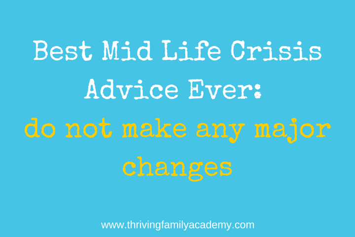 A crisis is what midlife Signs and