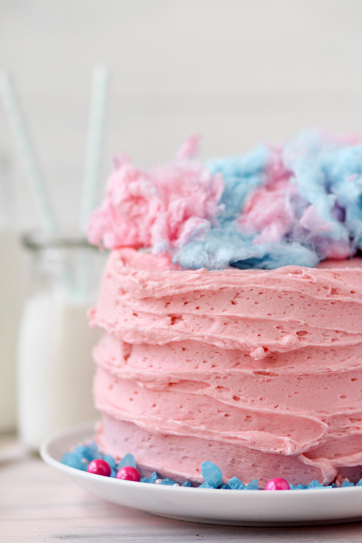 This Cotton Candy Layer Cake is Amazing