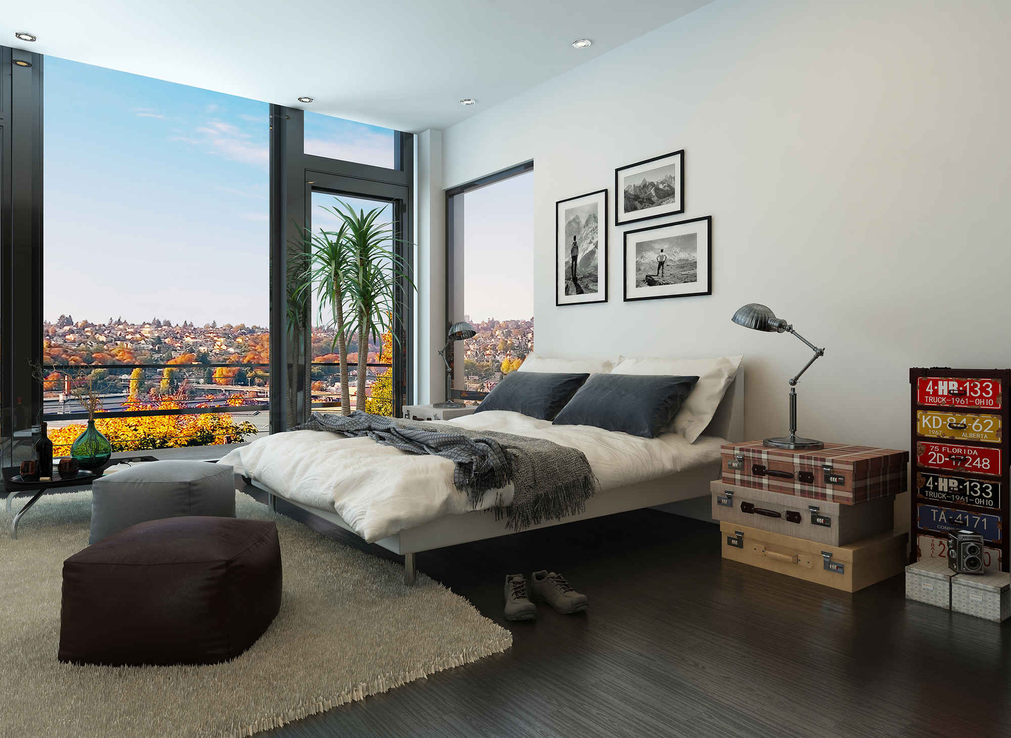 5 Ways To Make Your Small Bedroom Feel Bigger Huffpost