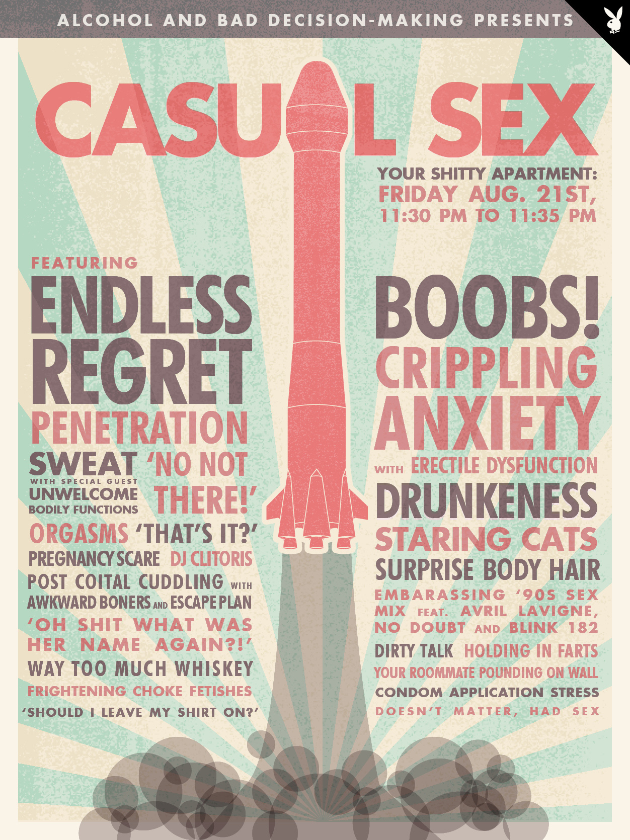 If Casual Sex Were A Music Festival Poster Huffpost 