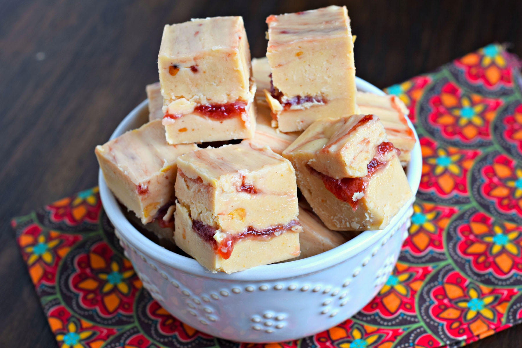 Perfect Peanut Butter And Jelly Fudge Will End The Sandwich Debate Huffpost