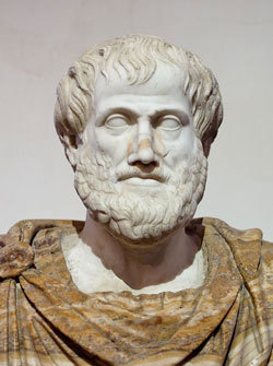 Bust of Aristotle, By Copy of Lysippus (Jastrow (2006)) [Public domain], via Wikimedia Commons-Aristotle_Altemps_Wikipedia_Public_Domain.jpg