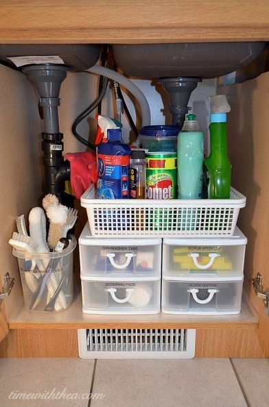 DIY Kitchen Storage Boxes