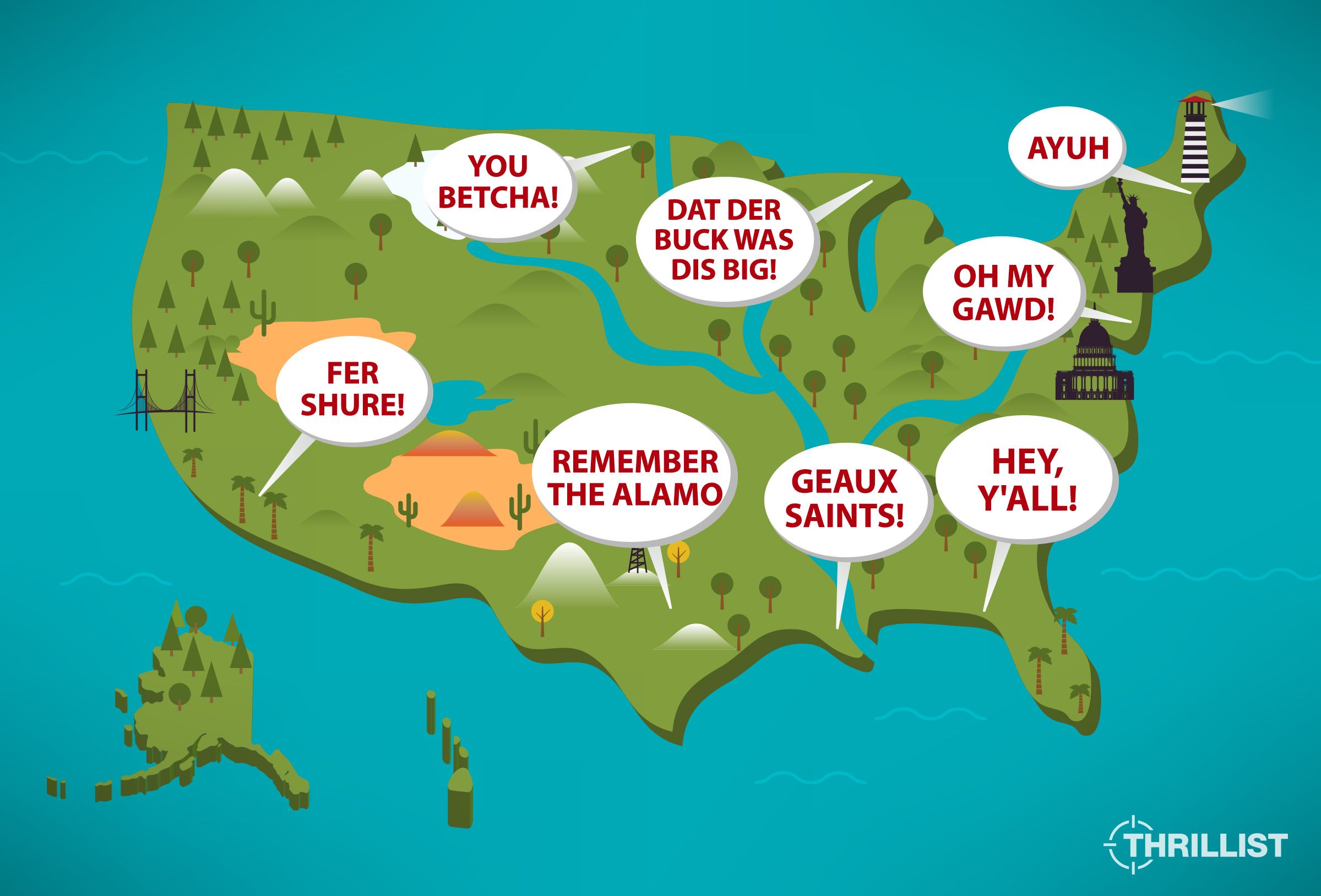 different types of accents in america