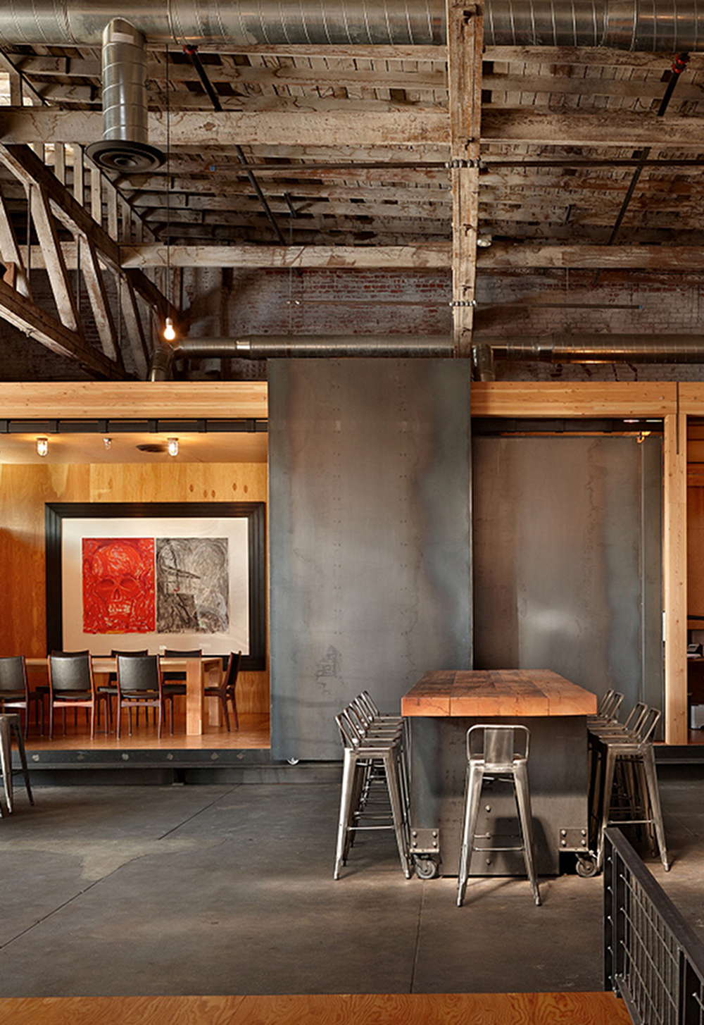 Metal + Wood: a match made in -- interior design -- heaven | HuffPost Life