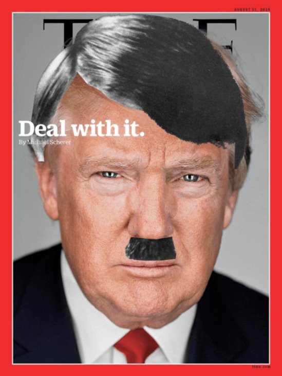 Image result for trump hitler deal with it