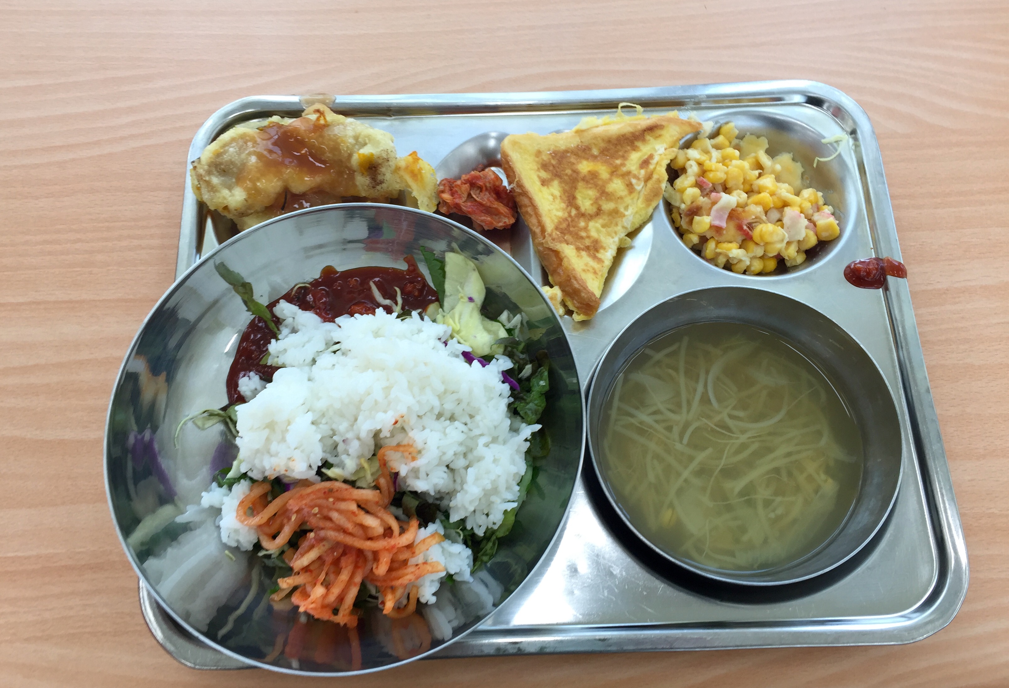 Typical Korean Menu