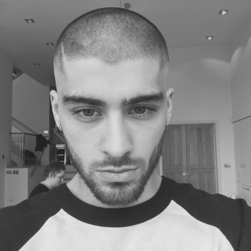 Zayn Malik Reveals New Shaved Head Huffpost Life 