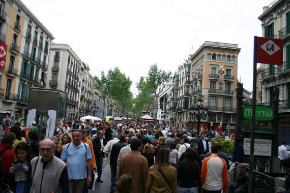 Celebrating St George's Day In Catalonia