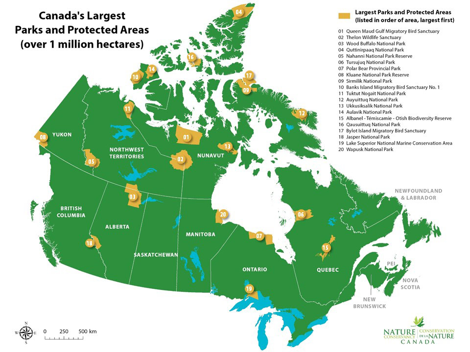 National Parks Of Canada Map Map