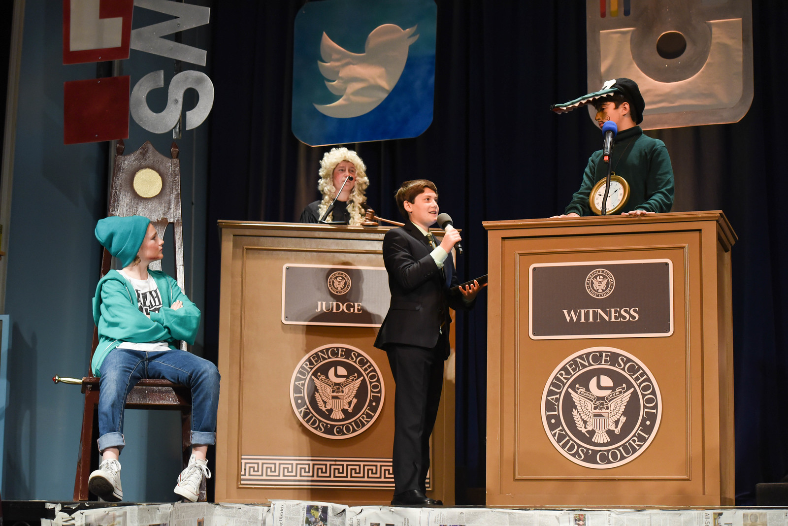 child representative in court