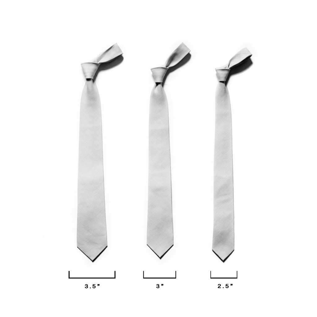 Mens Tie Size Chart