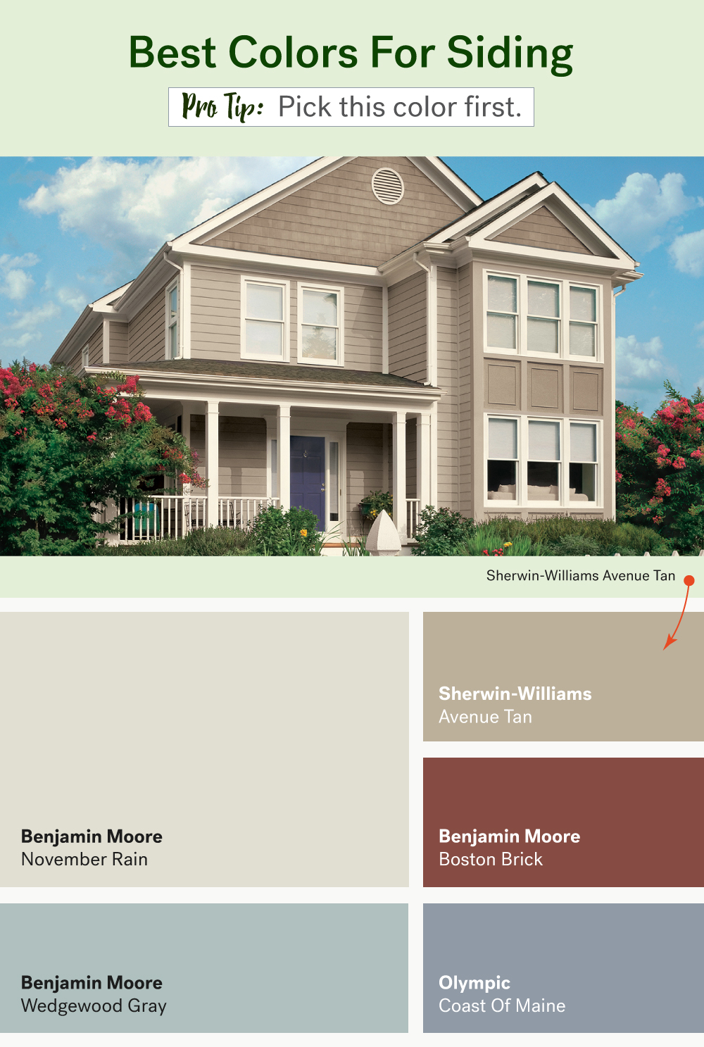 perfect exterior paint colors