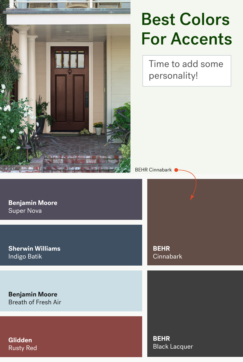 trendy exterior paint colors