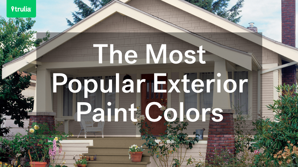 The Most Popular Exterior Paint Colors Huffpost Life