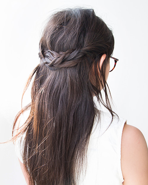This Seriously Easy Braid Can Hide Second Day Hair Huffpost Life