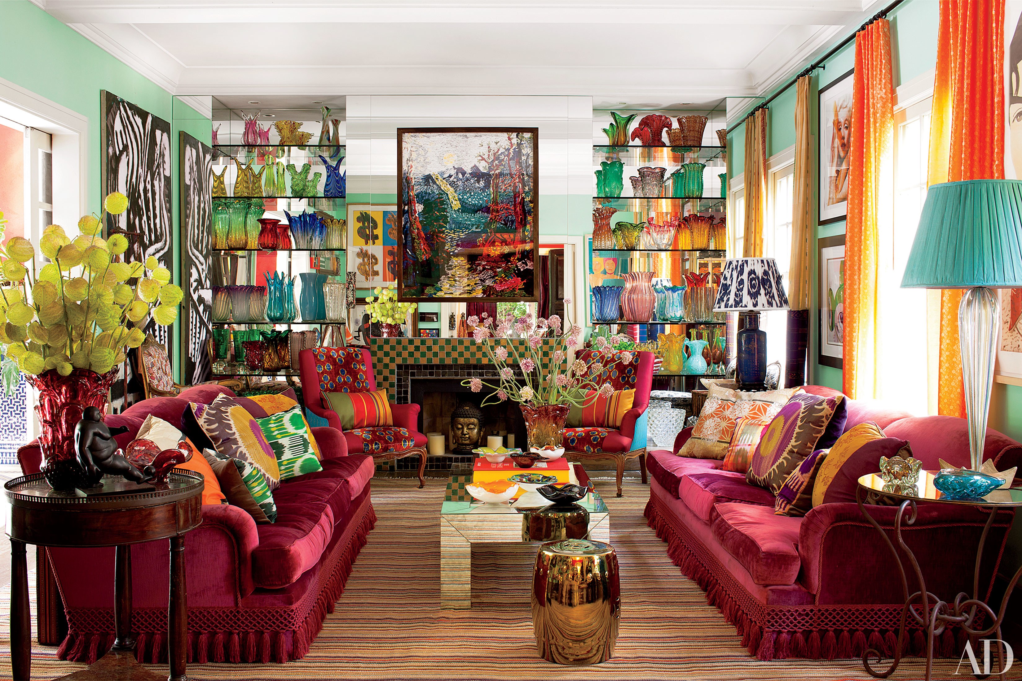 living room ideas colorful