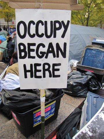 what was the purpose of occupy wall street