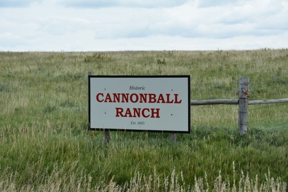 Cannonball Ranch Access on Highway 1806