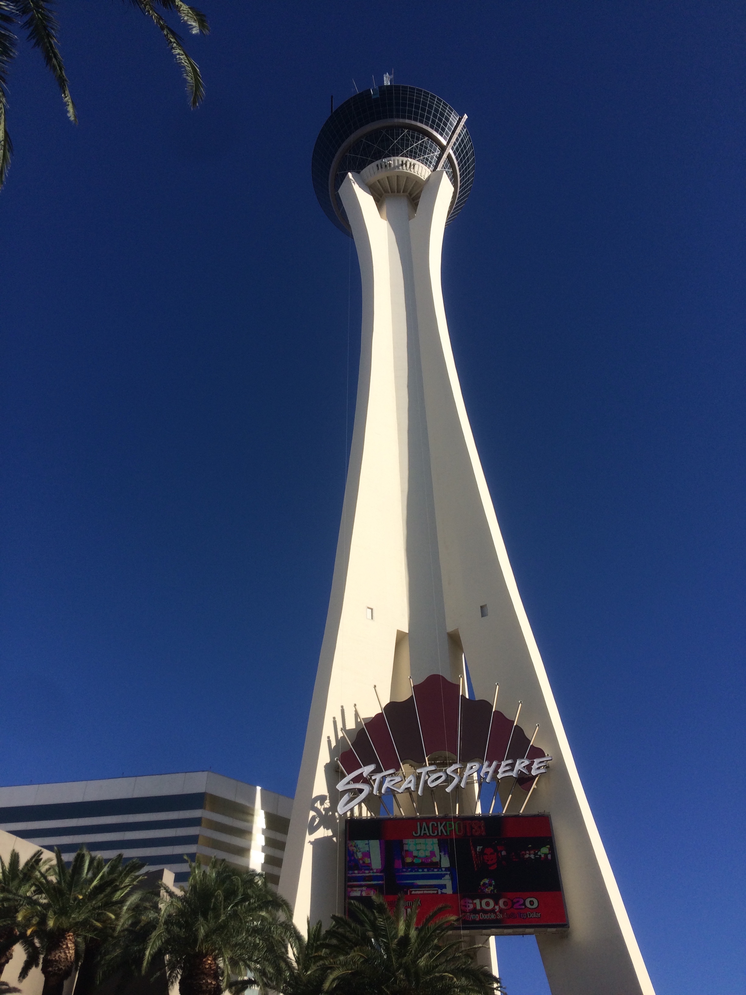 Big Shot : The World's highest thrill ride, Stratosphere, Las Vegas [Full  HD - Off-Ride] 