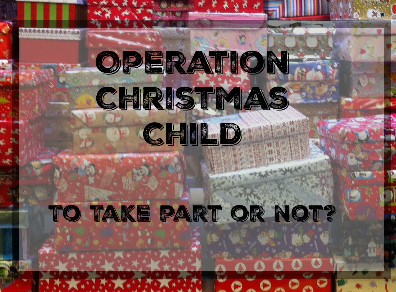 Eight Reasons Not To Take Part In A Shoe Box Appeal (Operation Christmas Child)