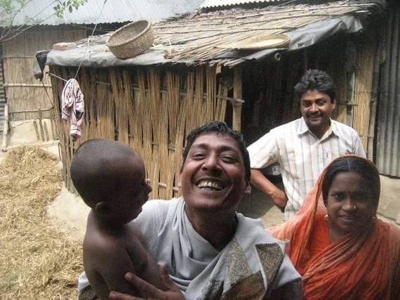 バングラデシュ村の人々