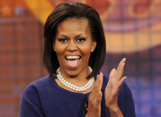 ugly michelle obama pictures. Michelle Obama is a fucking