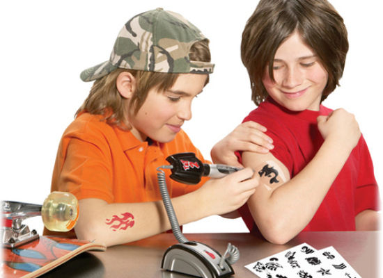 Sure there are plenty of kid tattoos for sale out there, but they don't 