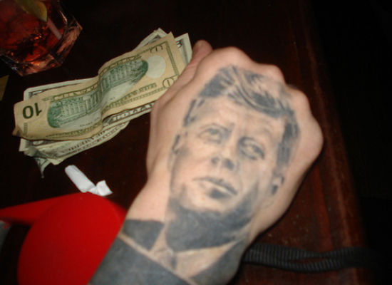 We're pretty sure anyone with a fist tattoo will never pay taxes