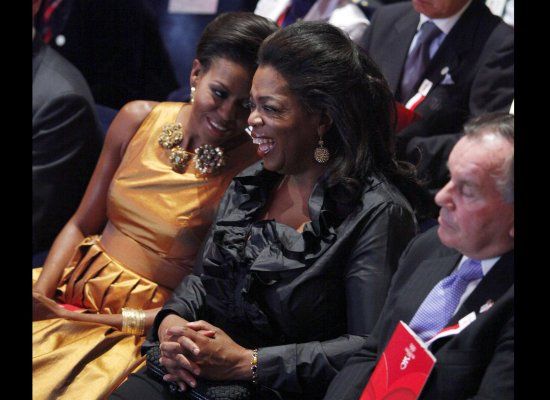 First Lady and Oprah What Do You Think The Doggies Are Up To Now?
