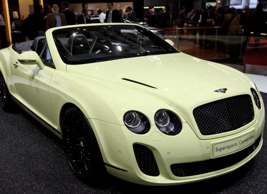 Bentley's Supersports Convertible