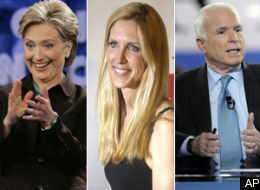 Ann Coulter, Ann Coulter Hillary Clinton, Ann Coulter John McCain, Hillary Clinton, John McCain