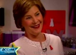 Access Hollywood, George Bush, George Bush super bowl, Laura Bush, New England Patriots, new york giants, Super Bowl