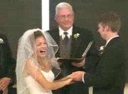 Bride Can Stop Laughing 17