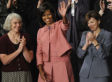 Michelle Obama, Jill Biden At President's Health Care Speech: Dressed To The Nines! (PHOTOS)