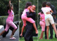 Obama's Bear Hug Homecoming (PHOTOS)