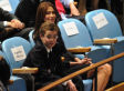 Carla Bruni, 11-Year-Old Stepson Louis Watch President Sarkozy Speak At UN (PHOTOS)
