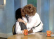 Joy Behar Kisses Whoopi In 