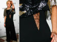 Lindsay Lohan's Plunging V-Neck Jumpsuit: Love It Or Leave It? (PHOTOS)