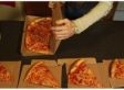 All-In-One Innovative Pizza Box: Four Plates And Leftover Box